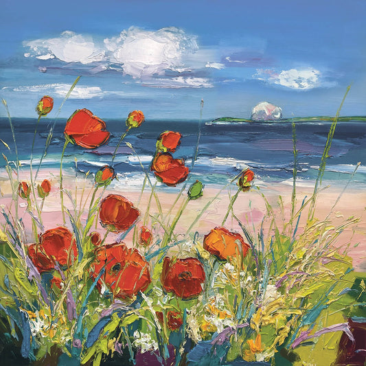 Poppies Amongst Sea Grasses