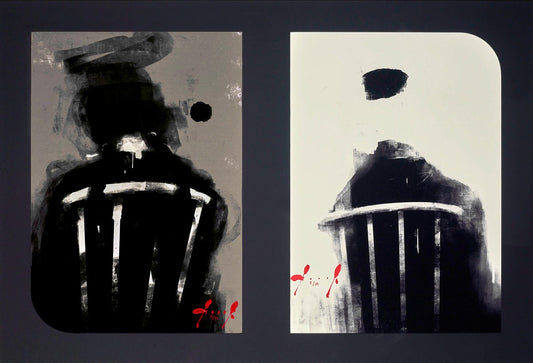 Akashik III & IV Diptych