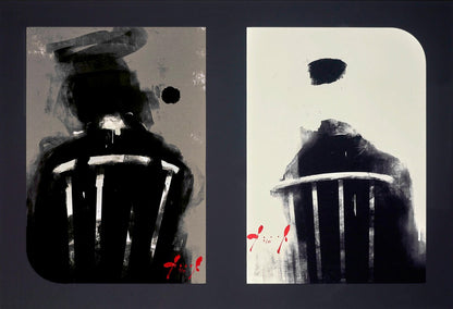 Akashik III & IV Diptych