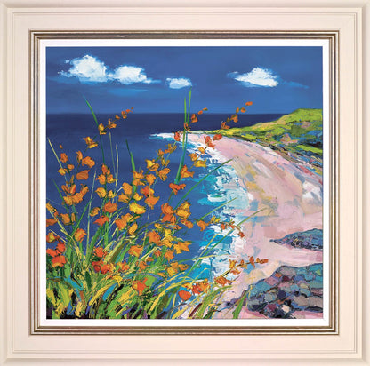 Summer Flowers by the Beach