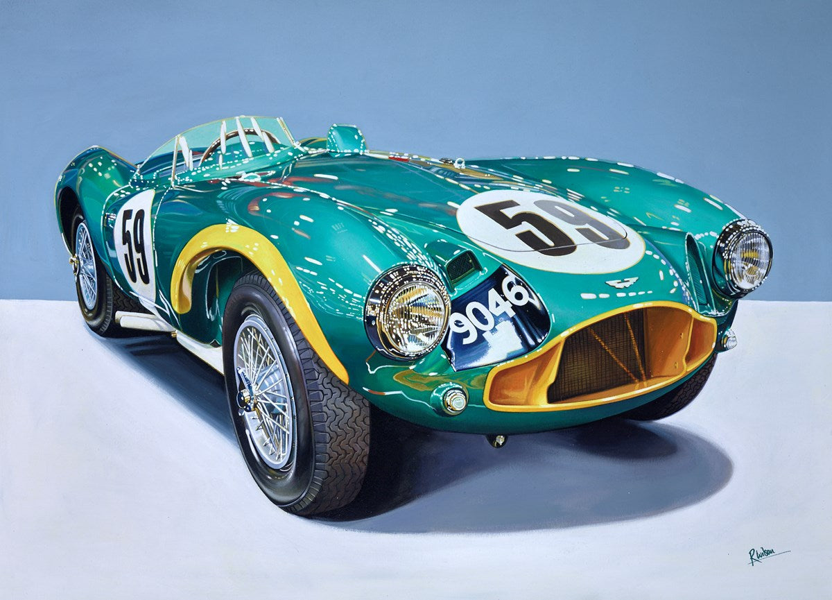 Sterling Moss 1953 Aston Martin